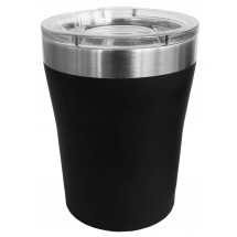 Coffee-Cup premium schwarz-matt