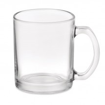 Kaffeebecher aus Glas 300 ml SUBLIMGLOSS - transparent