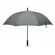 GRUSA Regenschirm mit ABS Griff grau