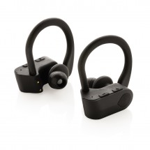 TWS Sport-Ohrhörer mit Ladebox-schwarz