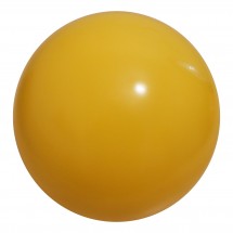 PVC Werbeball 4/10cm - gelb
