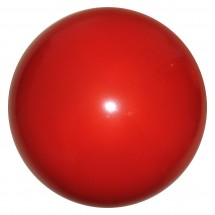 PVC Werbeball 6,5/16cm - rot