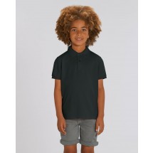 Kinder Poloshirt Mini Sprinter black 3-4