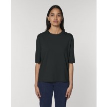 Damen T-Shirt Stella Fringer black XS
