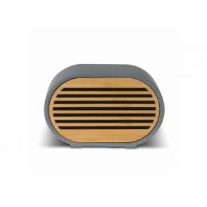 Lautsprecher und Wireless-Charger aus Kalkstein 5W, Grau