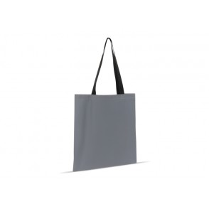 Reflektierende Einkaufstasche mit Innentasche 35x40cm, Grau