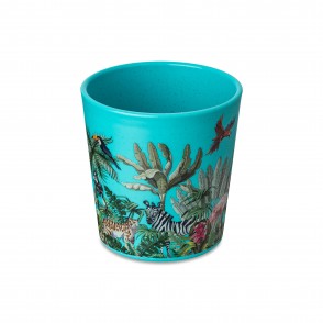 CONNECT CUP S JUNGLE Becher 190ml organic turquoise