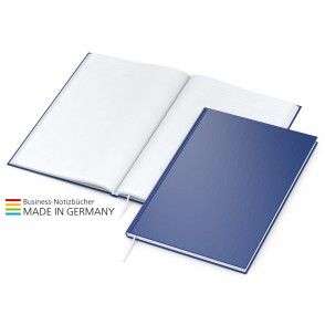 Notizbuch-Note-Book bestseller A4, matt-dunkelblau,Siebdruck-Digital inkl.