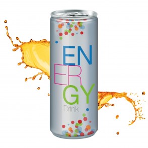Energy Drink, 250 ml, Fullbody transp.