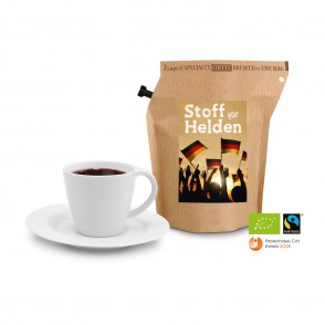 Geschenkartikel: Deutschland FAN-Kaffee, wiederverwendbarer Brühbeutel
