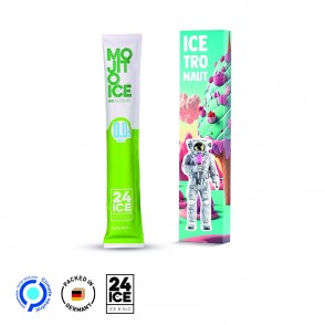 Long Box Werbeverpackung weiß Frozen Mocktail