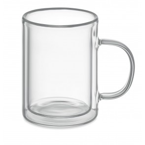 SUBLIMGLOSS+ Kaffeebecher Glas 225 ml, Transparent