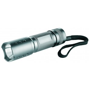 Metmaxx® LED MegaBeam Taschenlampe "MultiPower3Watt" titan