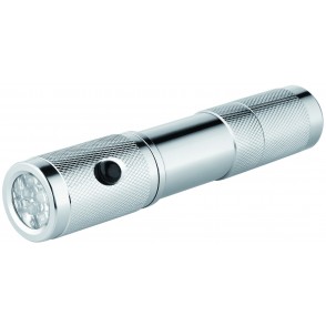 Metmaxx® LED MegaBeam Sicherheitslampe "PocketSecurity" silber