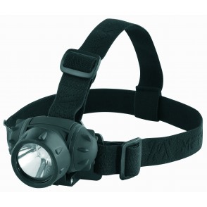 Metmaxx® LED MegaBeam Kopflampe "HeadLightSecurityEvo" schwarz