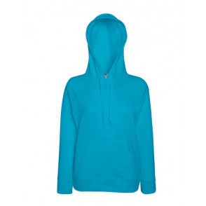 Lady-Fit Lightweight Hooded Sweat