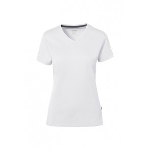 HAKRO No.169 Cotton Tec Damen V-Shirt