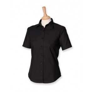 Ladies Classic Short Sleeved Oxford Shirt