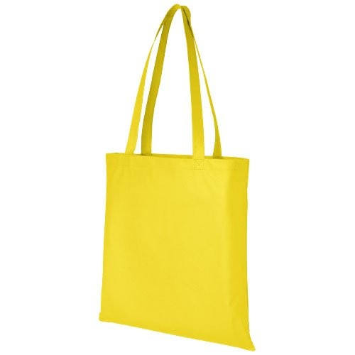 Farbe gelb Non-Woven Einkaufstasche