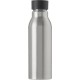 Trinkflasche Bidon aus Aluminium (600 ml) - Schwarz