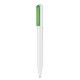 Kugelschreiber SPLIT WHITE-gras grün TR.