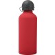 Trinkflasche Cap aus Aluminium (600 ml) - Rot