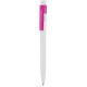 Kugelschreiber HOT - weiss/fuchsia-pink