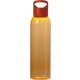 Wasserflasche Kapstadt (650 ml) aus Kunststoff - Orange