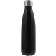 Doppelwandige Trinkflasche Lombok (550 ml) aus Edelstahl  - Schwarz