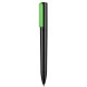 Kugelschreiber SPLIT-schwarz/neon-grün