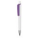 Kugelschreiber TRI-STAR - weiss/violett