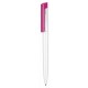 Kugelschreiber FRESH - weiss/fuchsia-pink