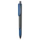 Kugelschreiber ELLIPS-schwarz/azur-blau