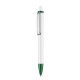 Kugelschreiber EXOS II - weiss/minze-grün