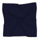 Nickituch, Polyester Twill, uni, ca. 53x53 cm - dunkelblau