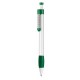 Kugelschreiber SOFT-SPRING - weiss/minze-grün