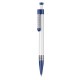 Kugelschreiber SPRING - weiss/azur-blau