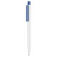 Kugelschreiber PEAK - weiss/azur-blau