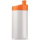 Sportflasche 500 Design - Weiss / Orange