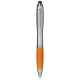 Nash Stylus Kugelschreiber mit farbigem Griff - orange