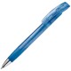 Kugelschreiber Zorro Transparent - Transparent Blau