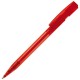 Kugelschreiber Nash Transparent - Transparent Rot