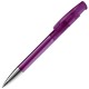 Kugelschreiber Avalon Transparent Metal Tip - Transparent Violett