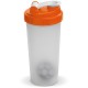 Shaker 600 ml - Transparent/ Orange