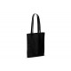 Tasche aus recycelter Baumwolle 140g/m² 38x42cm, Schwarz 