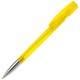 Kugelschreiber Nash Transparent - Transparent Gelb