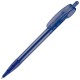 Kugelschreiber Covaal Basic transparent - Transparent Blau