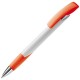 Kugelschreiber Zorro Hardcolour - Weiss / Orange