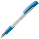 Kugelschreiber Zorro Hardcolour - Weiss / Hellblau