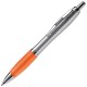 Kugelschreiber Hawai Silver - Silber / Orange